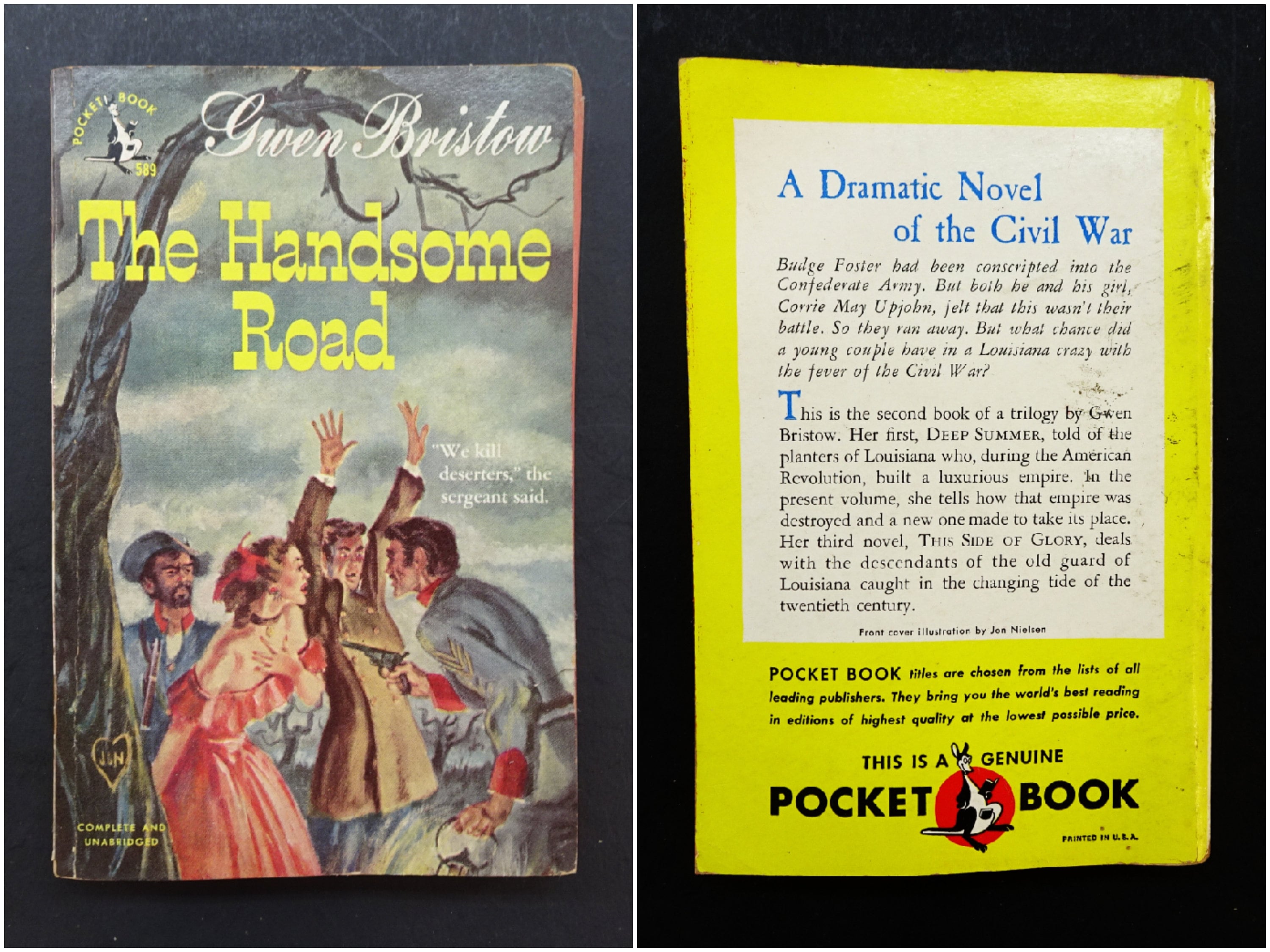 The Handsome Road by Gwen Bristow Pocket Book 589 1st PB Etsy