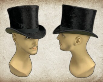 Beaver Top Hat - Etsy