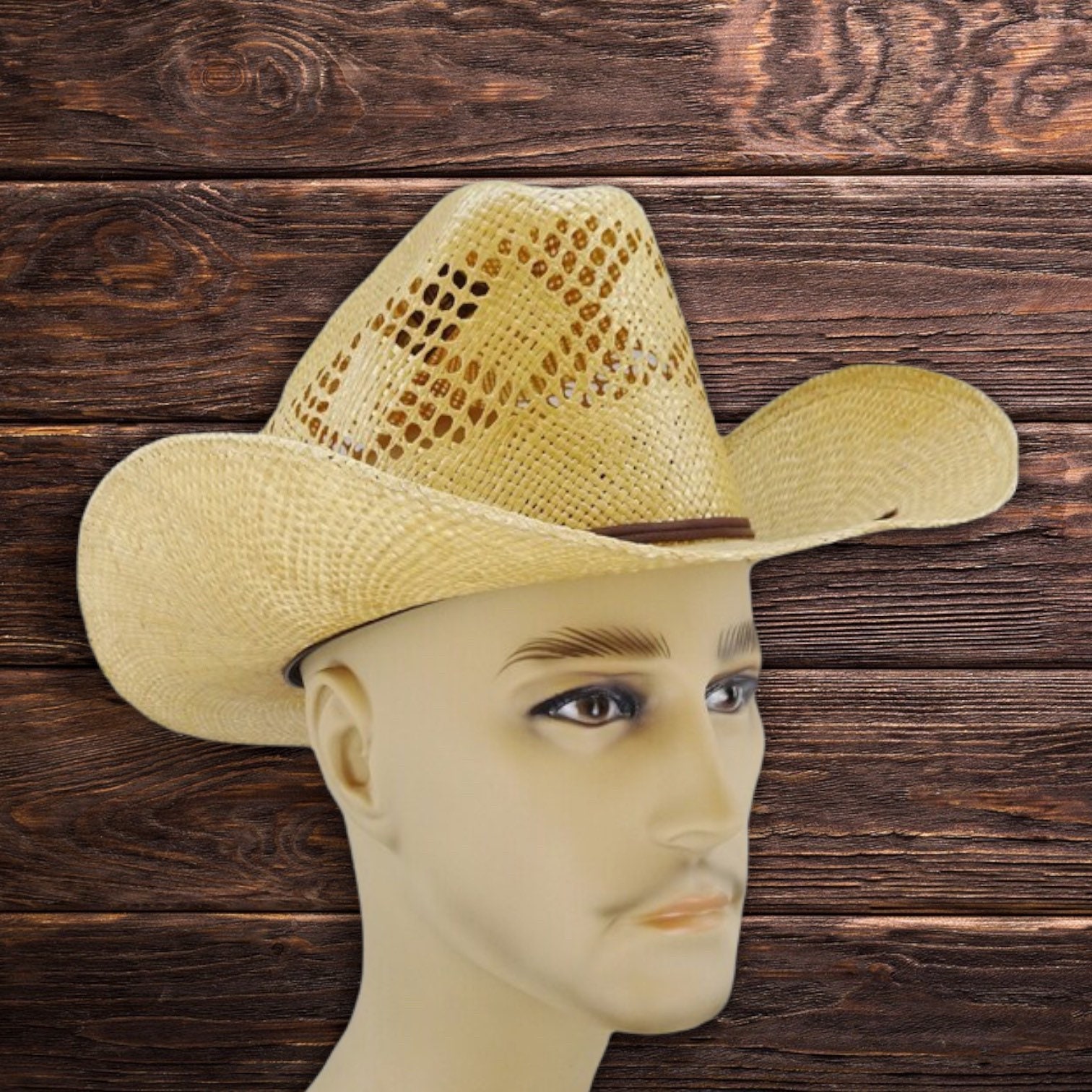 Texas 10X Straw Cowboy Hat 
