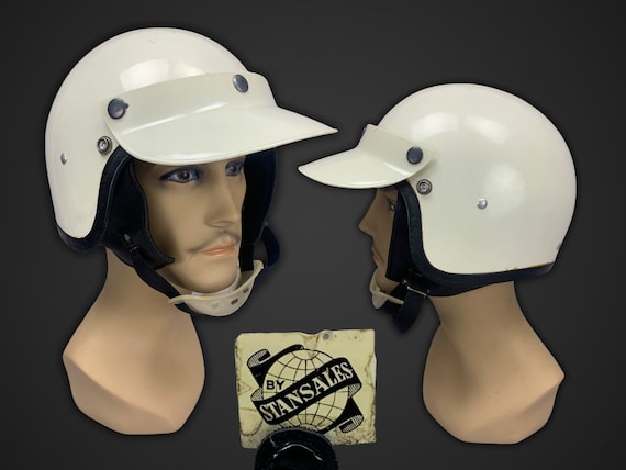 1960s motorcycle store helmet