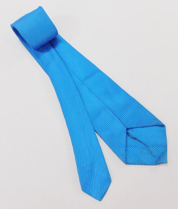 Vintage Skinny Tie / Vintage 1950s Necktie / Acet… - image 4