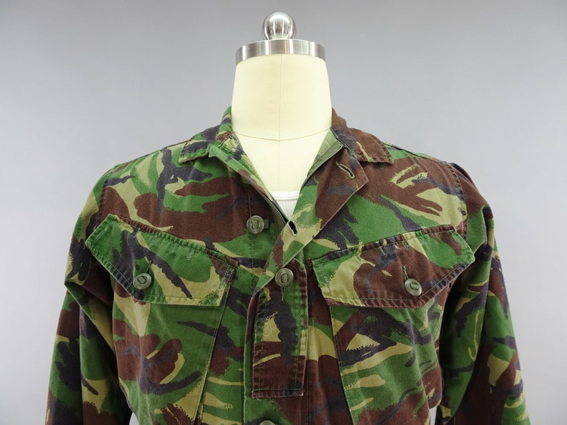 British Army DPM Camouflage Jacket Green Jungle Woodland Etsy
