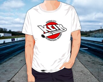 Kansas City International Raceway T Shirt KCIR Drag Strip KC Drag Racing Tee