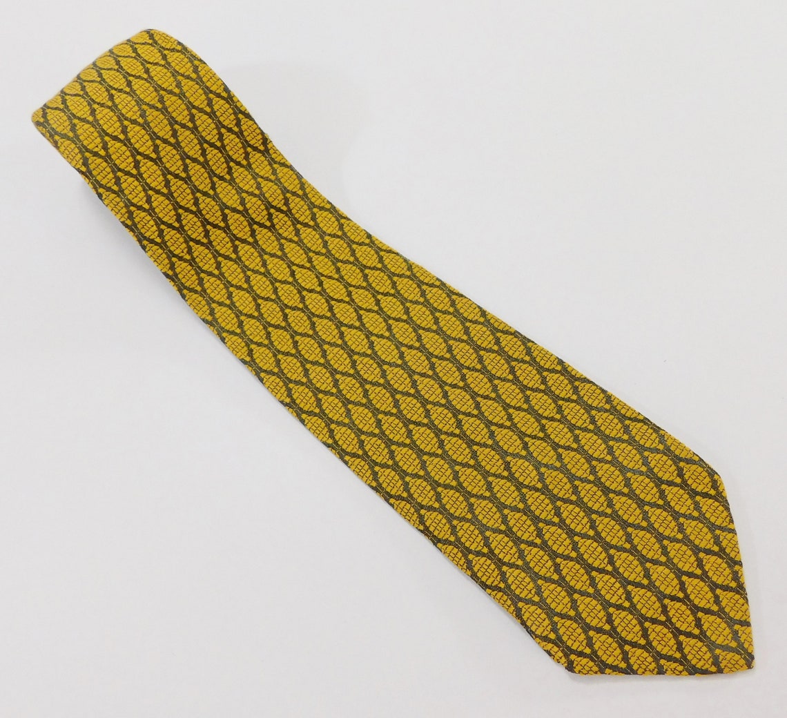 1970s Vintage Tie / Rhodia Warp Yarn Necktie / Anchorman Tie / - Etsy