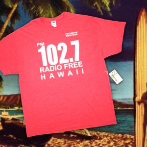 on Demand KHTR FM103 Radio St. Louis Unisex Retro T-Shirt L