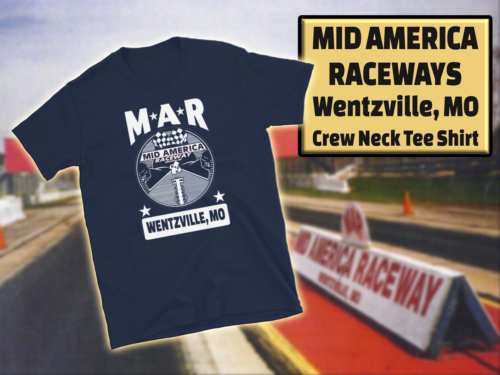 Mid America Raceways Wentzville MO Vintage Missouri Drag Etsy