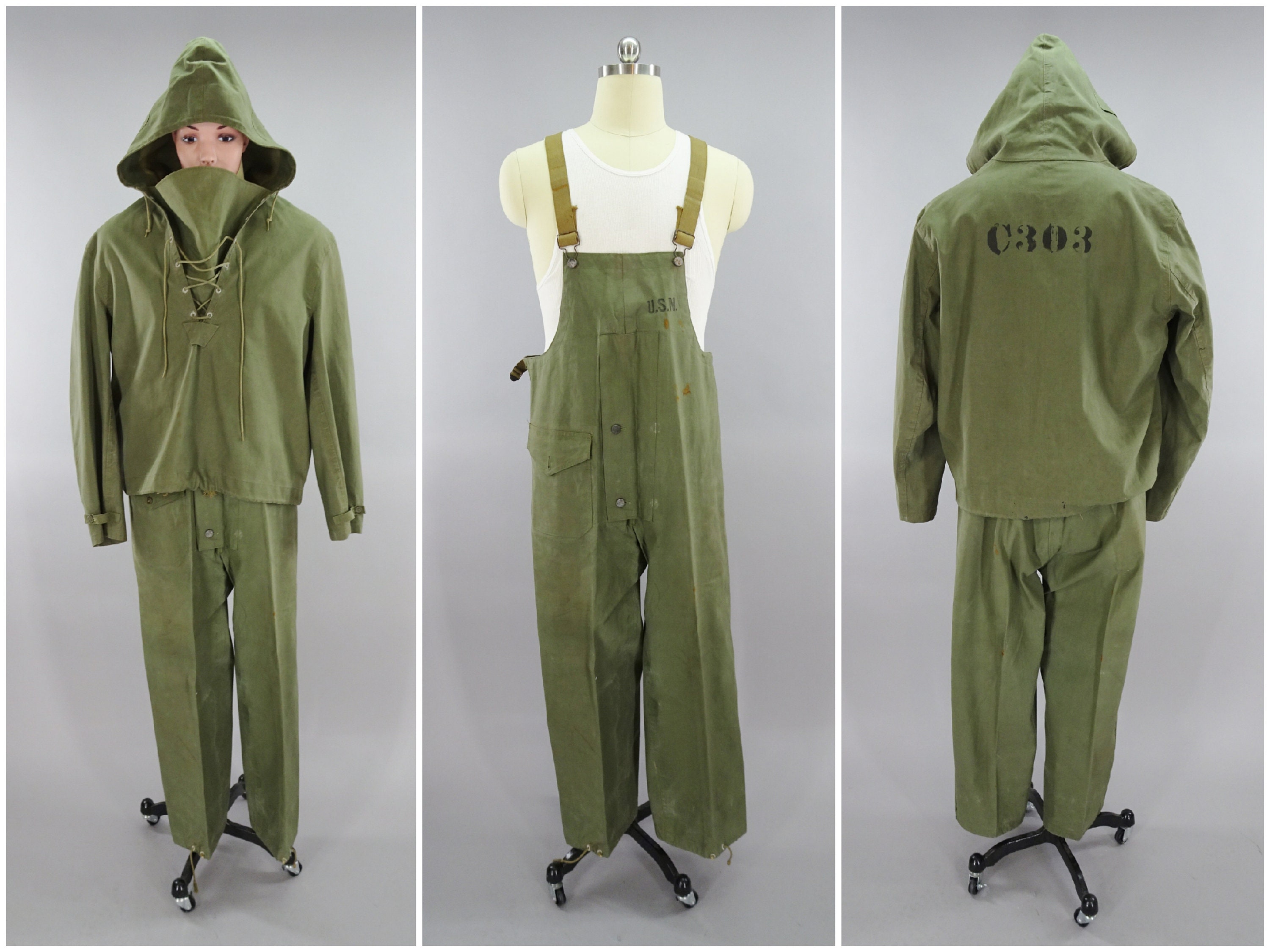 WW2 Vietnam Vintage US Navy Flight Deck 