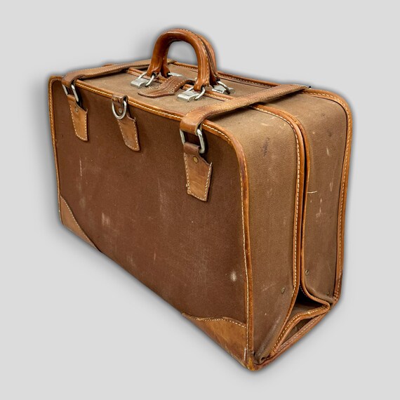 1940s Vintage ValAPak Garment Bag Luggage Suitcase,… Gem