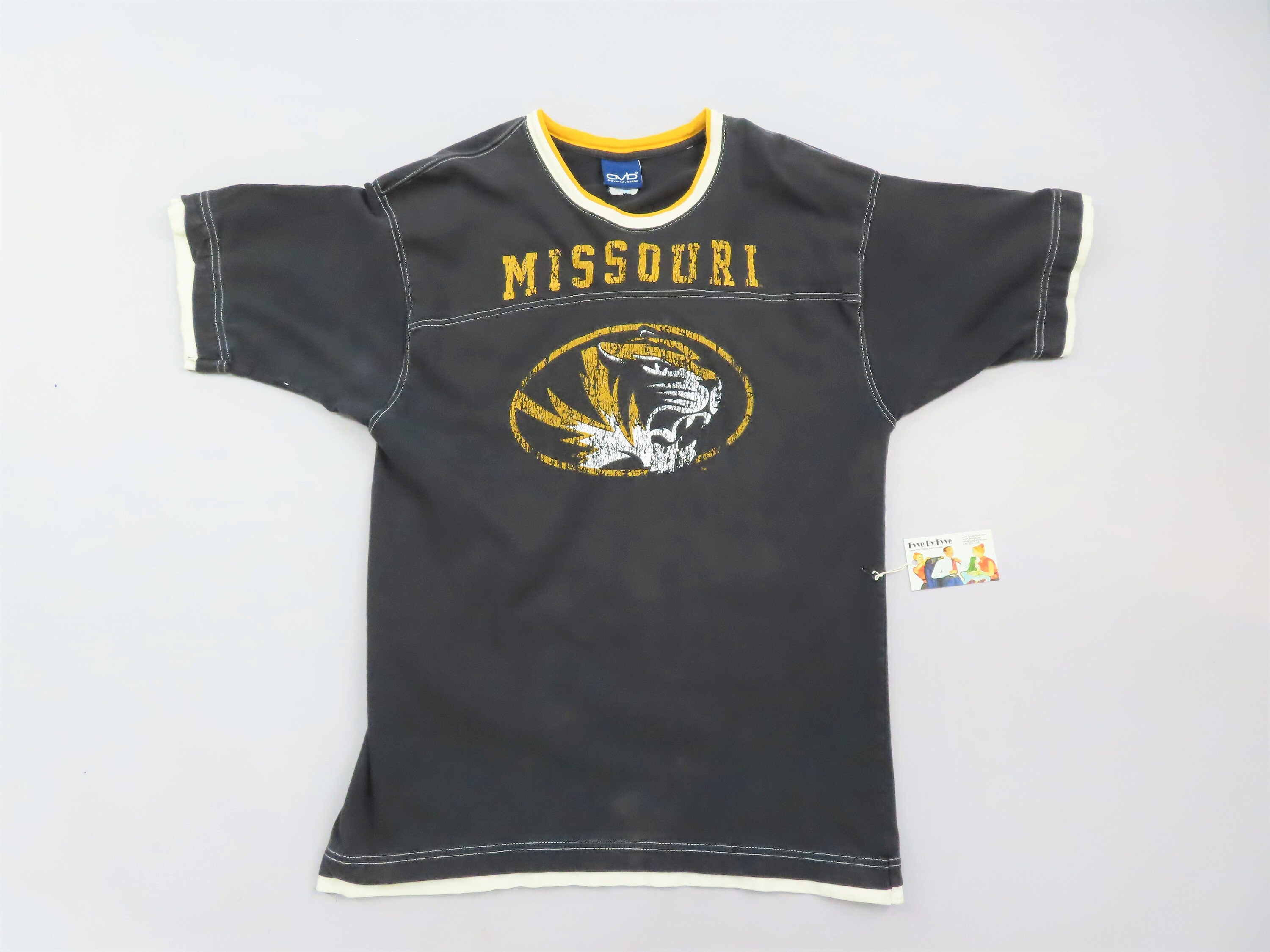 University of Missouri Mizzou Tigers Jersey Tee by OVB Mens Etsy