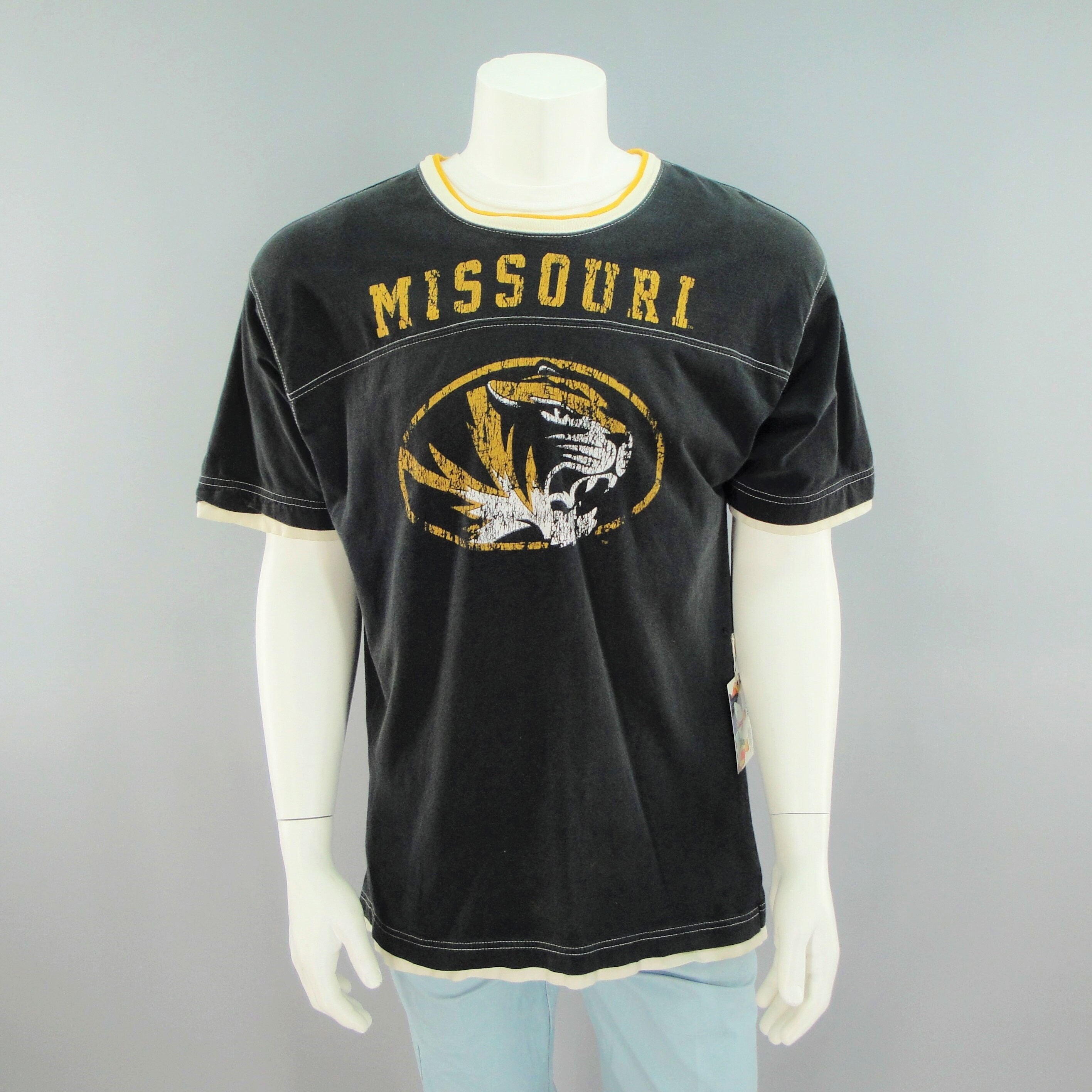 University of Missouri Mizzou Tigers Jersey Tee by OVB Mens Etsy