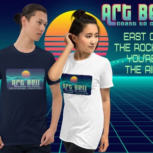 Art Bell Late Night Paranormal Talk Radio T-Shirt, East of The Rockies, You&#39;re On The Air!
