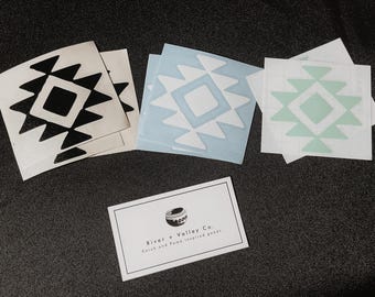 Design tribal, decalque de carro, adesivo de para-choque