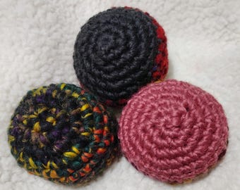 Wool Hacky Sacks