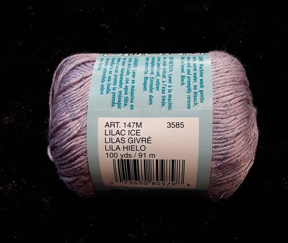 Aunt Lydia's Iced Bamboo Crochet Thread - Etsy