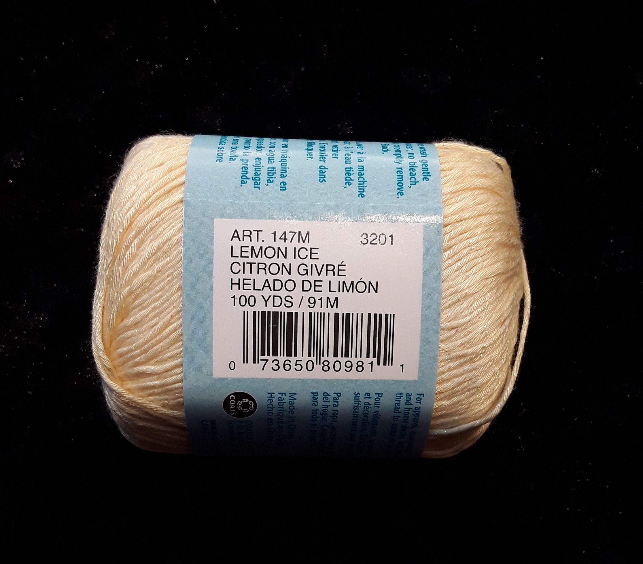 Aunt Lydia's Iced Bamboo Crochet Thread Etsy