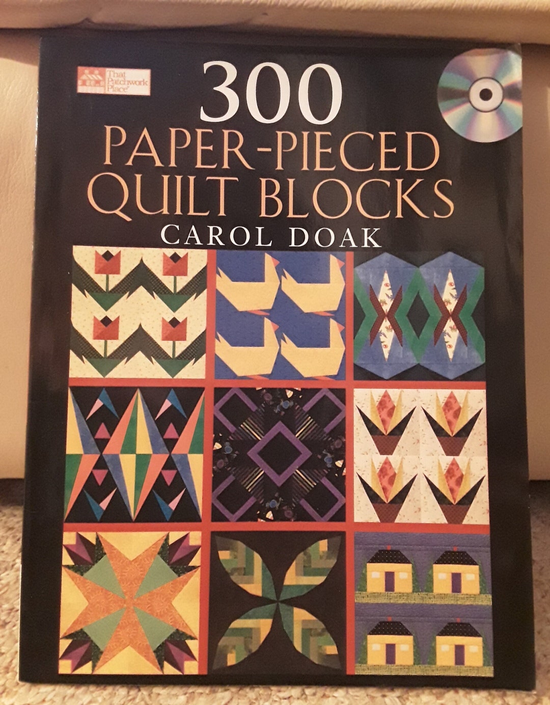 300 Paper Pieced Quilt Block Book by Carol Doak Etsy