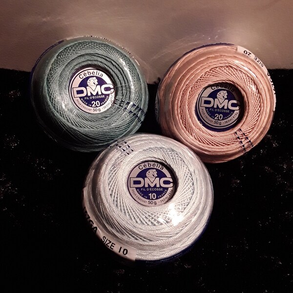 Crochet Thread 10 Etsy