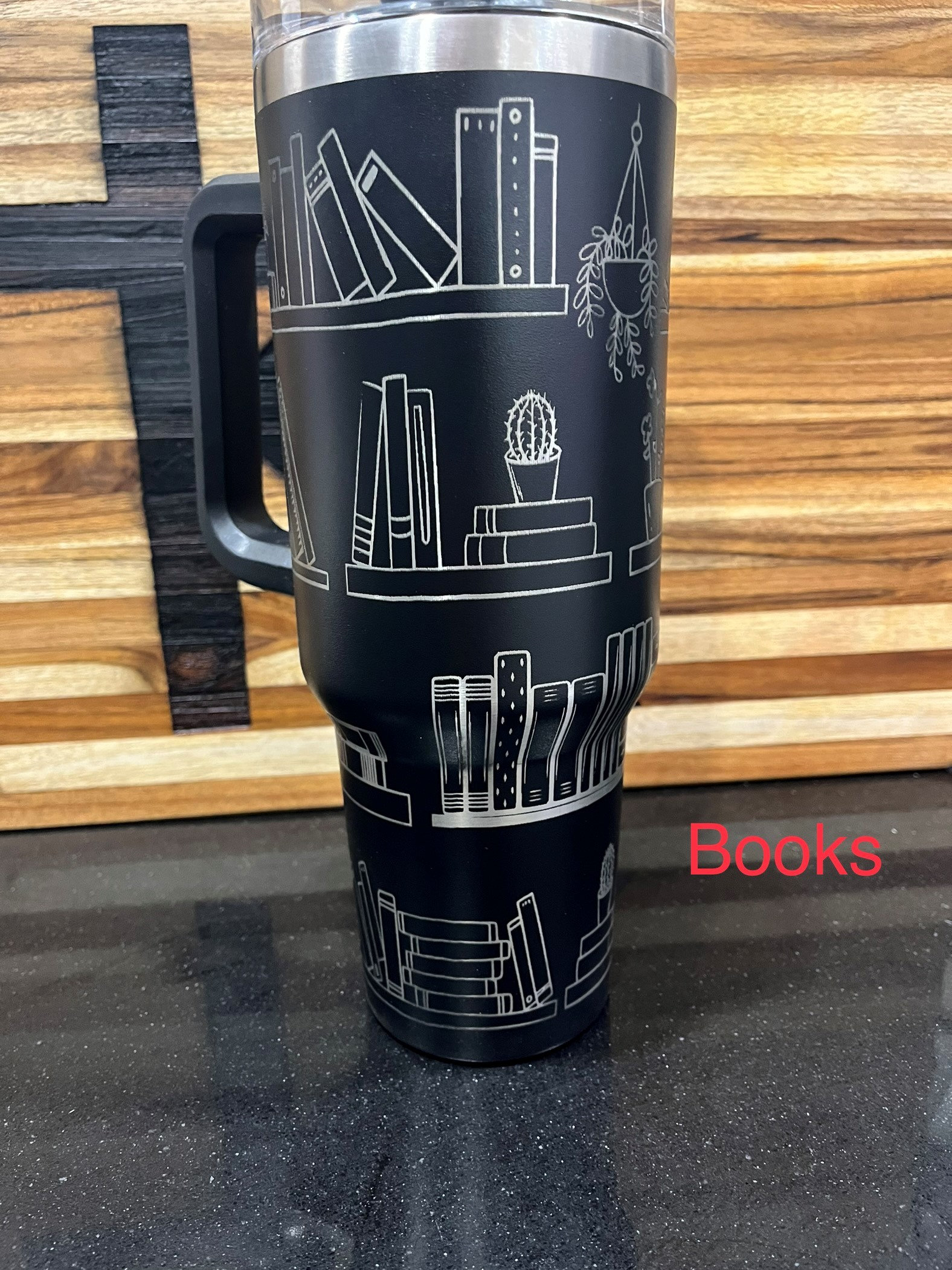 Engraved Stanley Travel Quencher H2.0 Tumbler Stanley Cup Books Booktok  Christmas Gift for Her Books Bookworm BOOKSHELF 