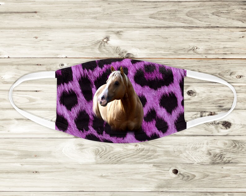 Horse Face Mask Paint Horse Quarter Horse Face Covering Etsy