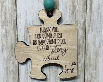 Show Goat Buyer Thank You Gift, Engraved Wood Custom with Message Option, Show Mom Gift, Show Goat Breeder, Ag Teacher End of School, 4H