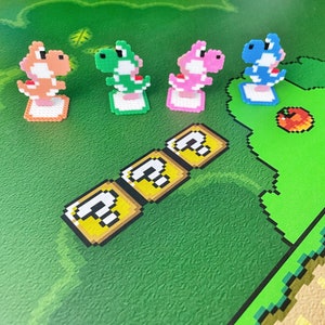 Paper Mario Yoshi Video Game | Old School Video Games | Super Mario Bros | Retro Gamer Gift | Yoshi  Super Mario Bros Bday Party Favor Gift