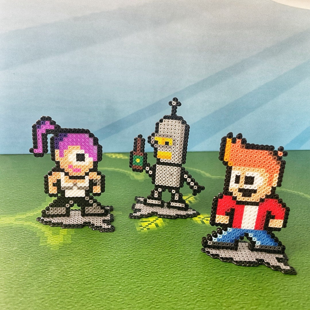 Futurama Charakter Kunst | Bender Perler Sprite | Leela Figur | Fry Guy  Futurama | Retro-Gaming | 8-bit-Art | Pixel Charakter | Futurama - Etsy  Österreich, image size:1080x1080