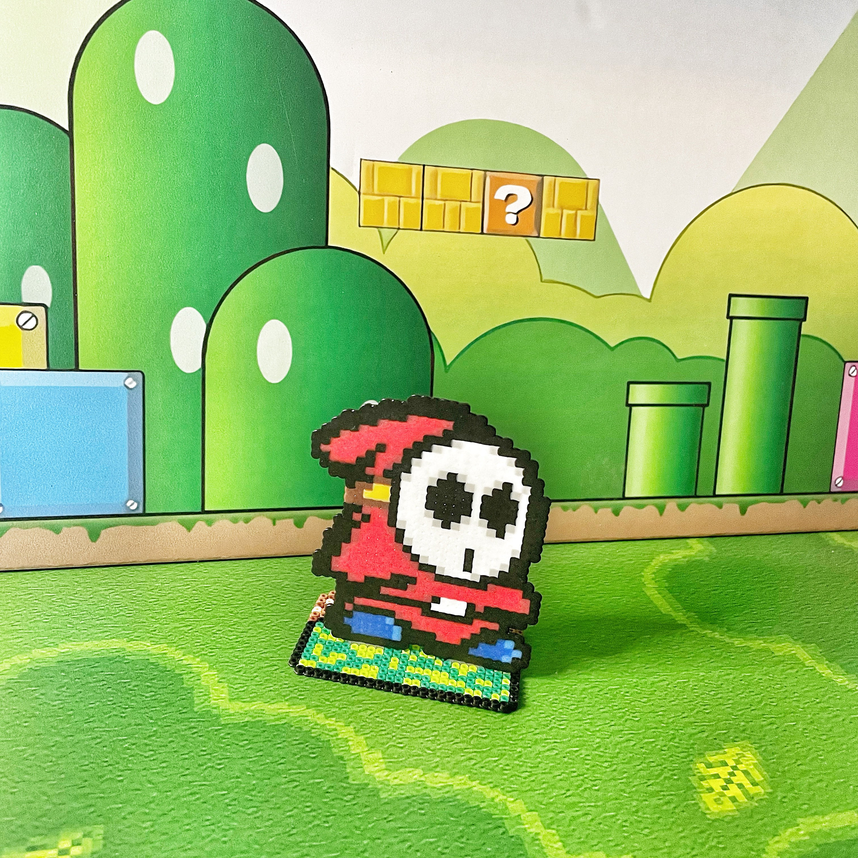 Shy Guy Super Mario Bros 3D Video Game Toy | Video Game Decor 