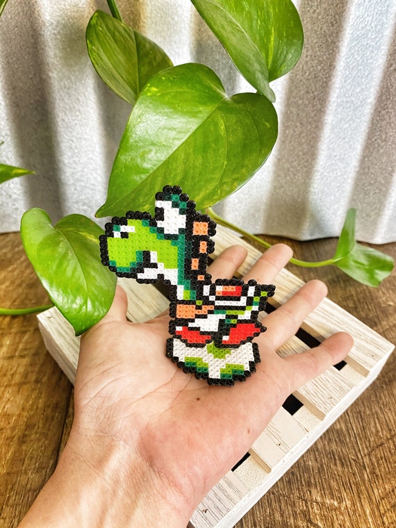 Yoshi Super Mario World Character | Video Game Decor | Retro