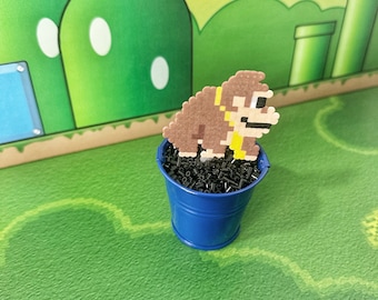 Donkey Kong 3d Video Game Toy  | Game Characters  | Video Game Decor | Retro Arcade Gaming | Donkey Kong Fan Art | Nintendo Gamer