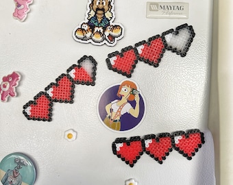 Imán contenedor de corazón de Zelda: Decoración de videojuegos