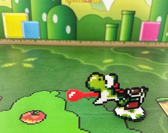 Yoshi Super Mario World SNES Toys | Video Game Decor | Retro Gaming Arcade Lover | Mario Party Decoration | Nerdy Birthday Gifts for Gamer