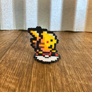 3D Pokemon Pikachu Character Video Game Decor Retro Gaming Bday Party Pokemon Perler Sprite Nintendo Gift 3D Video Game Character Pikachu Only