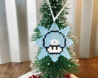 Pixel Plant in a Pot Nerdy Xmas Tree Home Decor Perler Beads Hama