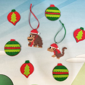Donkey Kong Video Game Christmas Tree Ornaments, Classic Nintendo Gamer Gift, SNES Classic gaming console, Nintendo home decor, Teenage Boy