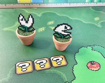 ニッパー スーパーマリオ 植物フィギュア | ビデオゲーム装飾 | オタク