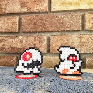Bubble Bobble Bad Guy with Stand | Video Game Decor | Retro Gaming Art | Maita and Monsta Enemy | Retro Arcade Decor | Bubble Bobble Arcade