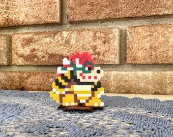 Bowser Personajes de Super Mario / Decoración de videojuegos / Juegos retro / Mario Bad Guy Bowser / Decoración de fiesta de Mario / Fiesta de pastel de cumpleaños de Mario