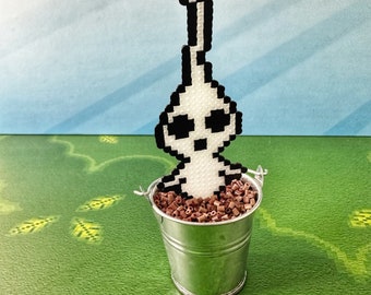 PikMin Glow in the Dark Soul Potted Plants | Video game decor | Desk Plant | Game Room Decor | Pikmin Gift | Gamer Gift for kids and adults