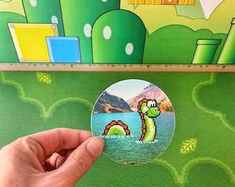 ヨッシー | スーパーマリオブラザーズ ステッカー、デカール、ノート