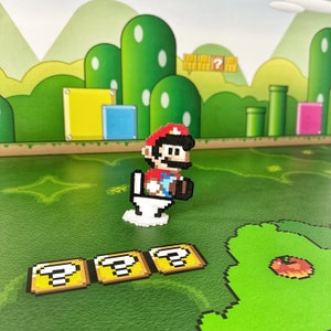 Super Mario Funny Toilet Character | Video Game Decor | Retro Gaming | Mario Party Decorations | Funny Plumbers Gift Super Mario SNES Games