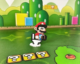 Super Mario Funny Toilet Character | Video Game Decor | Retro Gaming | Mario Party Decorations | Funny Plumbers Gift Super Mario SNES Games