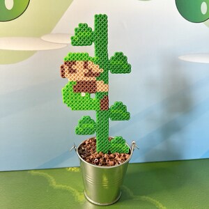 Large Retro Mario and Luigi Plant | Video Game Decor | Desk Plant ...