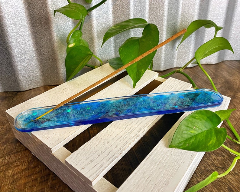 Hand Crafted Resin Ash Catcher Incense Holder Burner Ideal Etsy