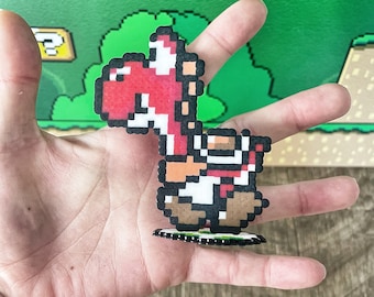 Yoshi Super Mario World Character| Video Game Decor | Retro Gaming | Super Mario Party Decorations | Nerdy Birthday Party Gifts for Gamers