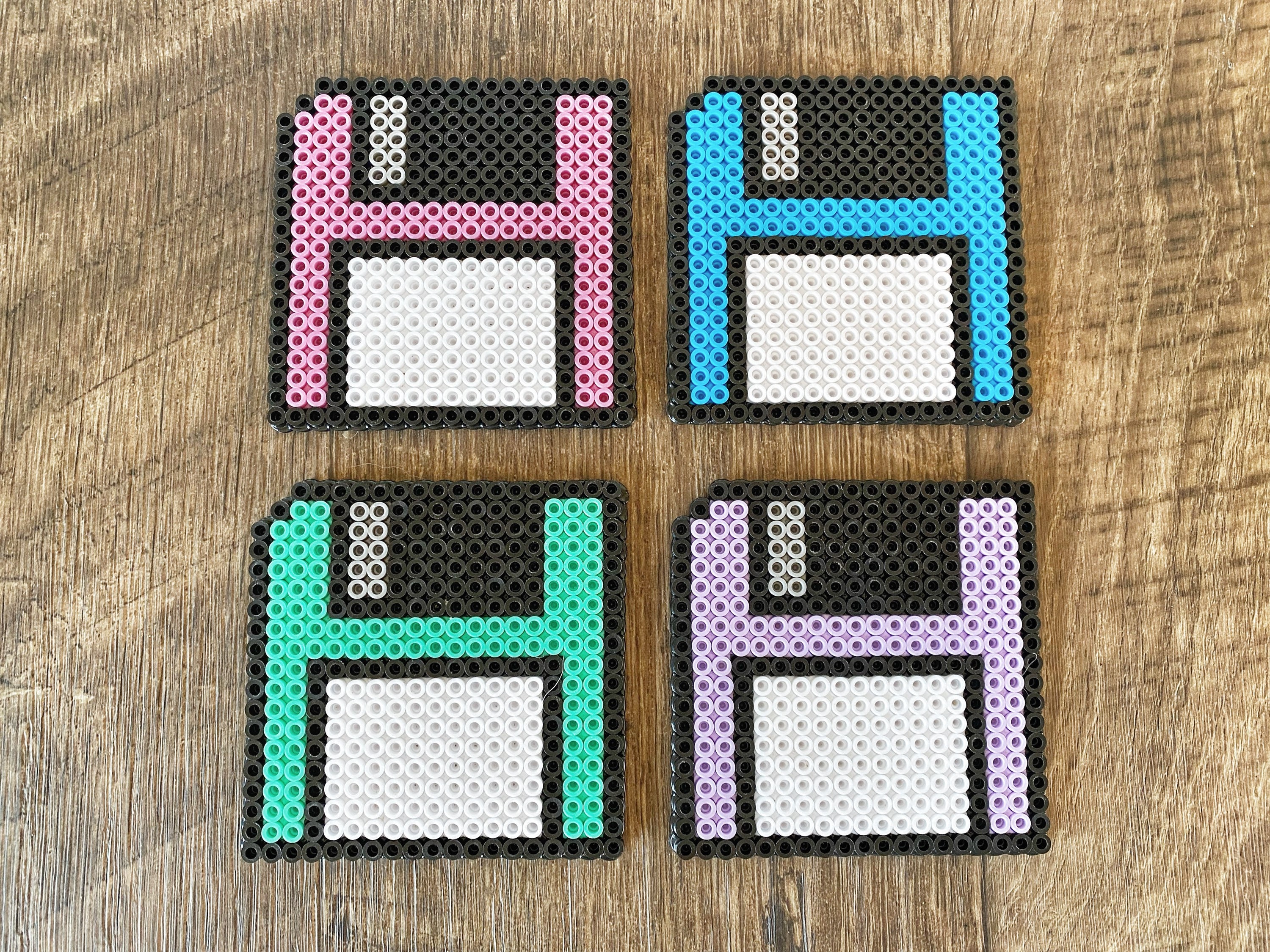 Perler Bead Coaster