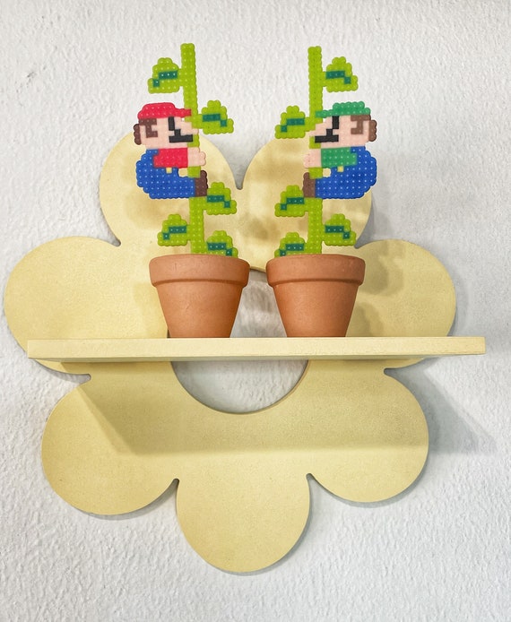 Mario and Luigi Vine Plants | Video Game Decor | Desk Plant | Game