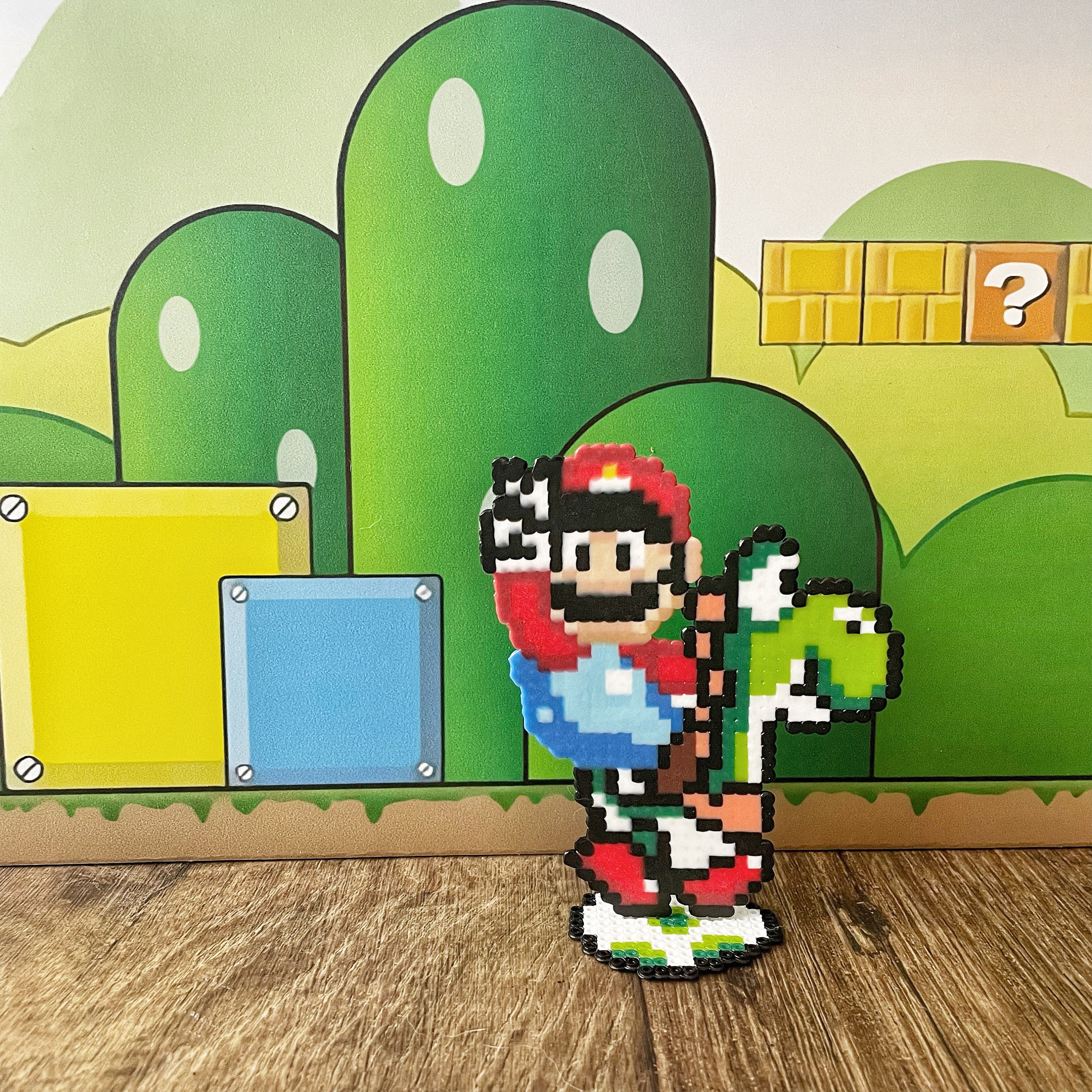割引 スーパーマリオブラザーズとヨッシーの デスクデコレーション 3D 絵画