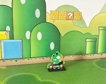 Yoshi Super Mario Kart Character | Video Game Decor | Retro Gaming | Mario Kart | Mario Party Decorations | Nerdy Birthday Gifts for Gamers
