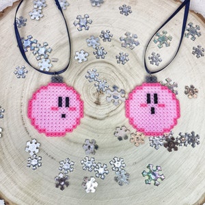 Cute Kirby Car Charm | Kirby Xmas Ornaments, Rearview Mirror Decoration, Car Accessory, Best Friend Gift, Cute Car Decor, Hang from mirror