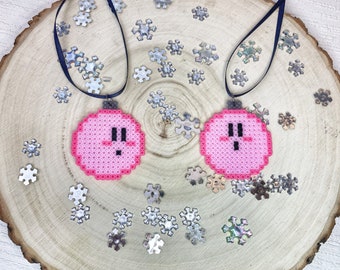 Cute Kirby Car Charm | Kirby Xmas Ornaments, Rearview Mirror Decoration, Car Accessory, Best Friend Gift, Cute Car Decor, Hang from mirror